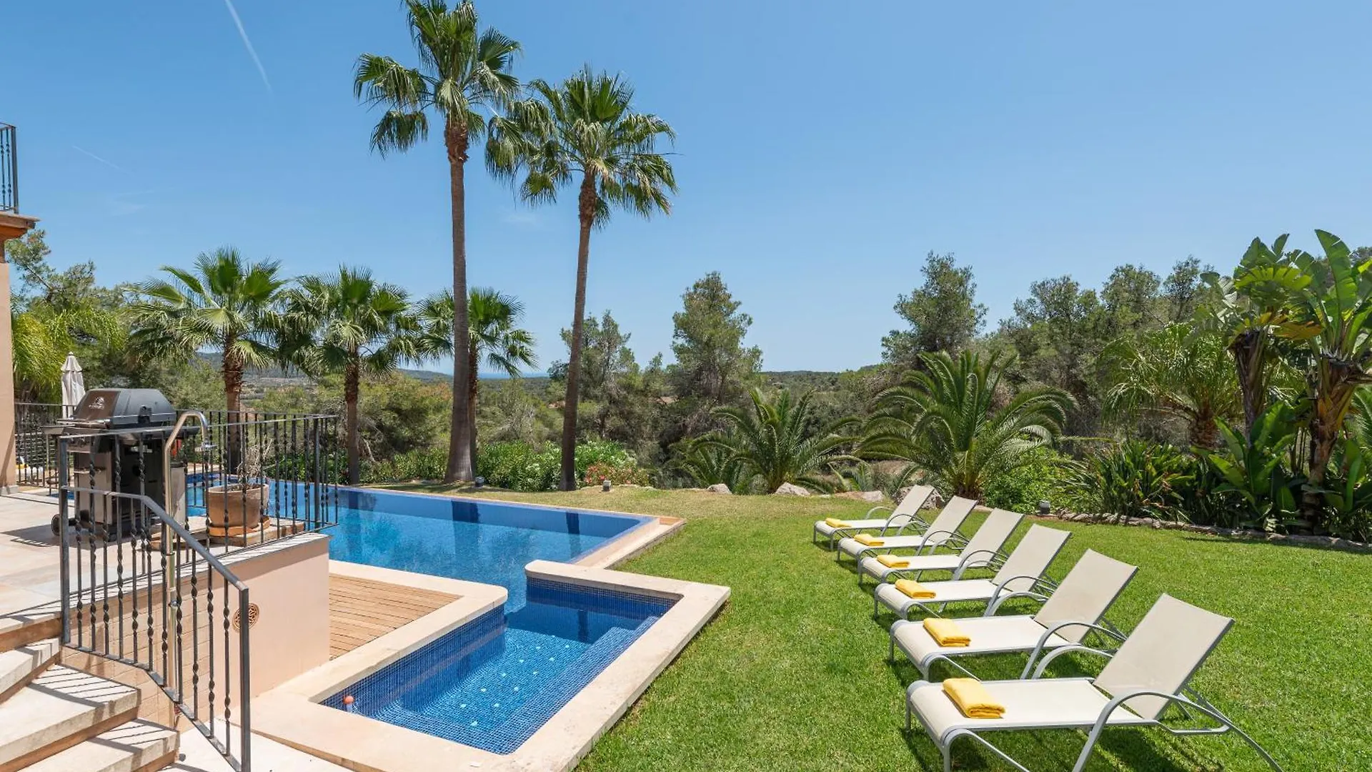 别墅 Finca Es Foners En Felanitx Con Piscina Y Jacuzzis En Suite