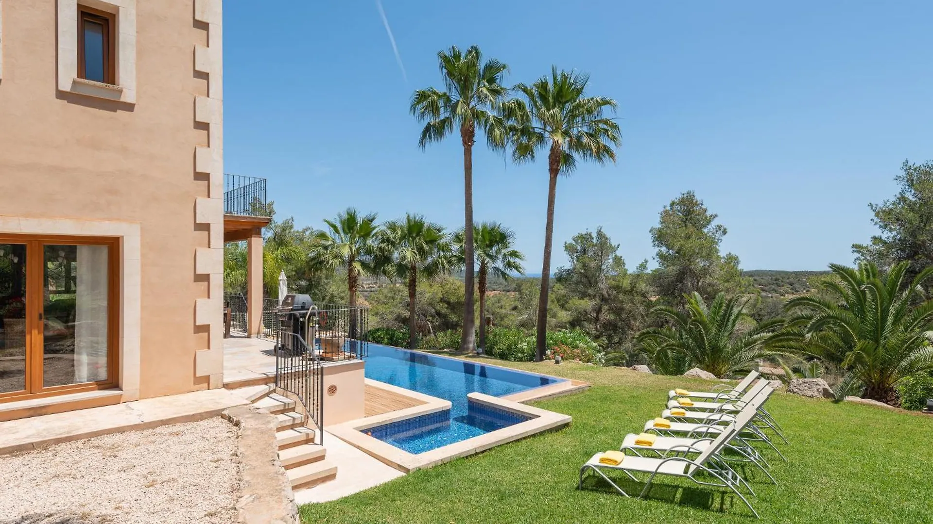 Finca Es Foners En Felanitx Con Piscina Y Jacuzzis En Suite 别墅