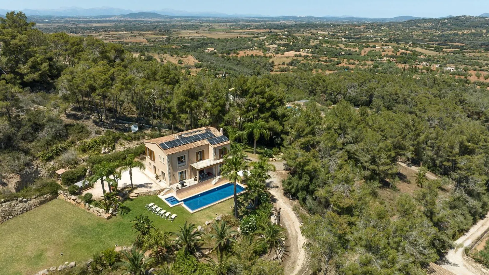 Finca Es Foners En Felanitx Con Piscina Y Jacuzzis En Suite 别墅